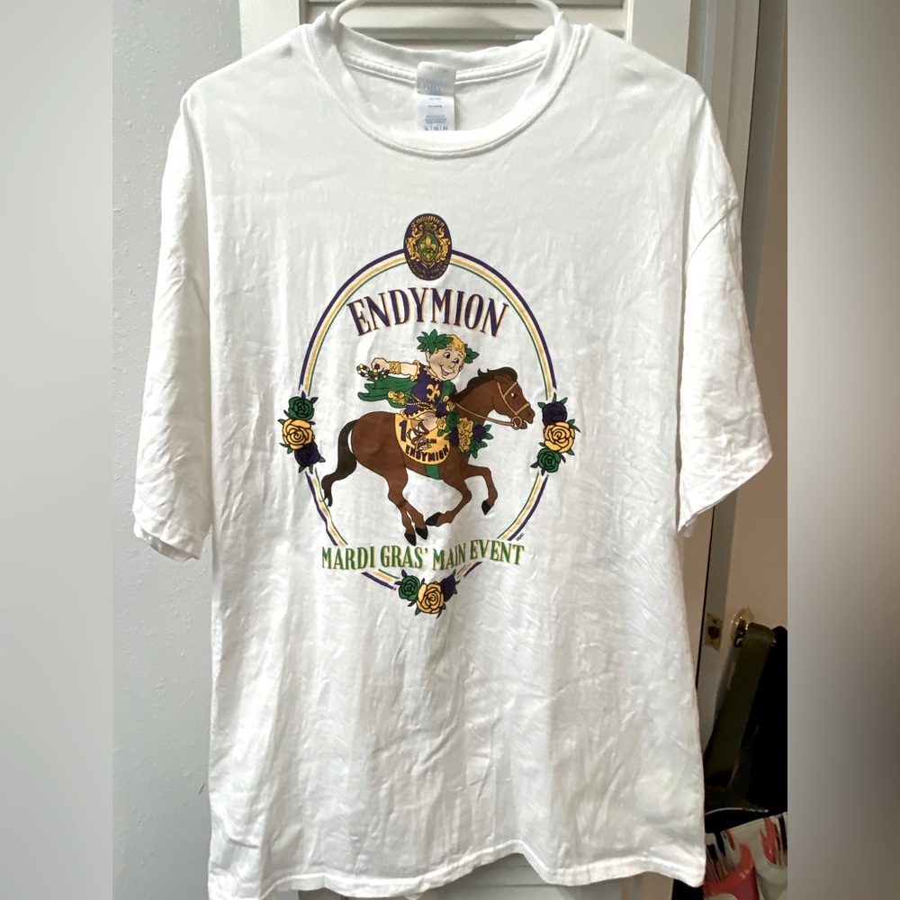 💚💛💜Endymion Mardi Gras t-shirt • XL